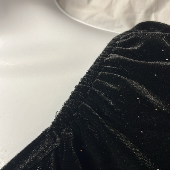 Shein black long sleeve dress with silver glitter. Women’s size large - Picture 11 of 14